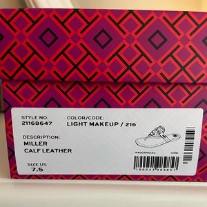NEW W/ Box & Dust Bag Tory Burch Miller Sandal